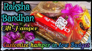 Raksha Bandhan Gift Hamper For Brother/Sister | Rakhi Gift Hamper | How to Make Gift Hamper at Home