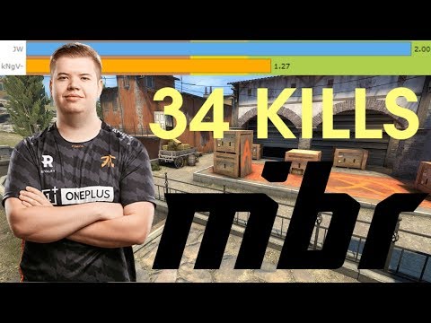 JW Dominates vs MiBR with 34 kills |Fnatic vs MiBR| + unbelievable clutch vs Astralis