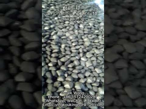 Amorphous Graphite Briquette productive process