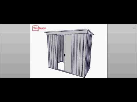 Video Assembly: Yardmaster Store All 6x4 PZ Metal Shed
