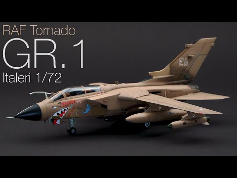 САМОЛЕТ ИСТРЕБИТЕЛЬ TORNADO GR.1(ITALERI 1384) 1:72