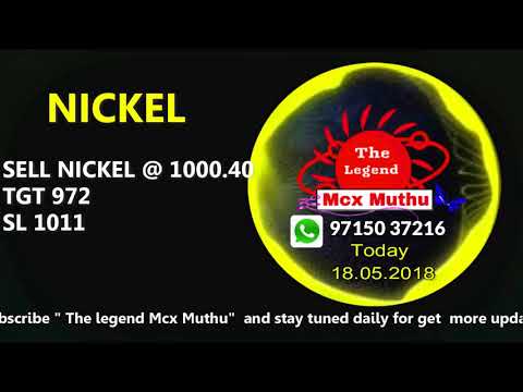 Mcx Commodity Market 18 05 2018 Updated