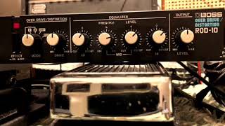 Video thumbnail for 「BOSS ROD-10 Overdrive/Distortion」多彩な歪みサウンドが作れるハーフラックシリーズ サウンドチェック 【魔法の箱研究所】 by 魔法の箱研究所 - Stompbox Review Channel -