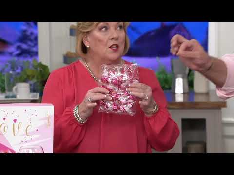 Lindt Lindor 75-Piece Valentine's Day Truffle Box on QVC
