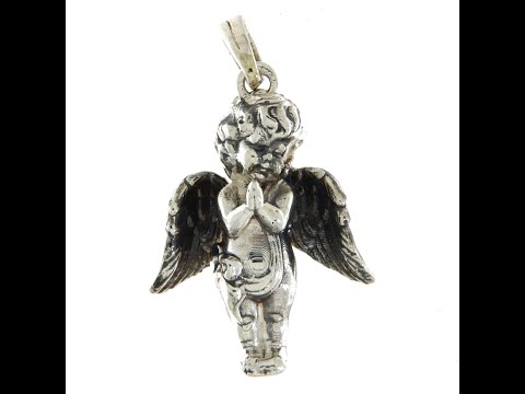 Pandantiv Argint 925 Ingeras Protector - Veghe si Indrumare