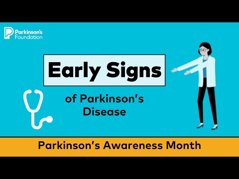 Early Signs of Parkinson's Disease: Parkinson's Awareness Month