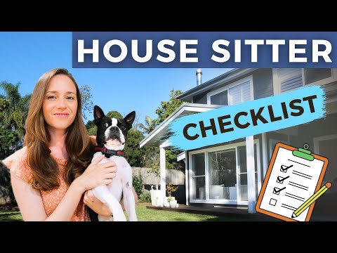 How to Prepare for a House Sitter (Pet Sitter)