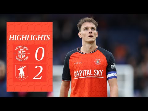 Luton 0-2 Mansfield | Highlights
