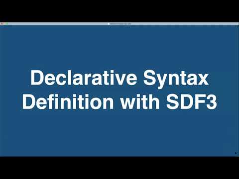 Visser - Keynote - Executing Declarative Language Definitions