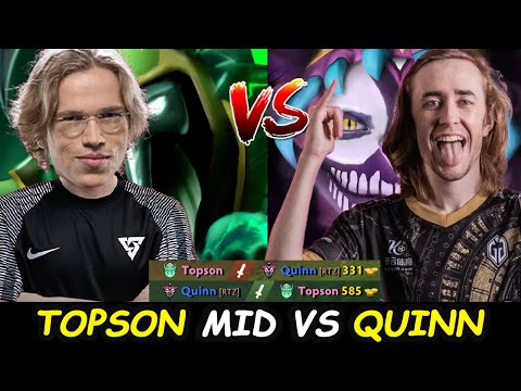 QUINN vs TOPSON : MIDLANE BATTLE Dazzle vs Necrophos