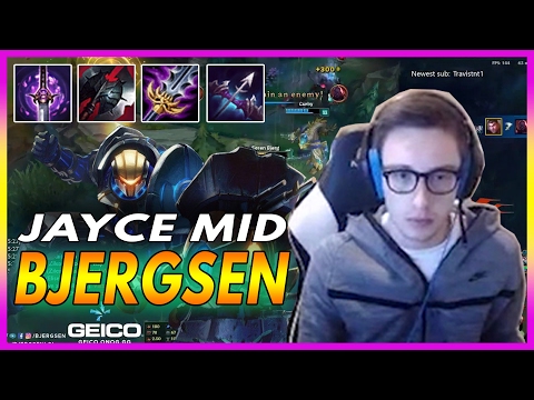 JAYCE MID - Bjergsen Stream Highlights