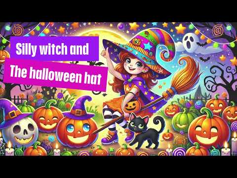 The Silly Witch and the Halloween Hat 🎩✨ | Fun Kids Halloween Story