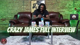Crazy James FULL INTERVIEW:  Living 150 years, NLMB, XXXTentacion, semen retention +more #DJUTV