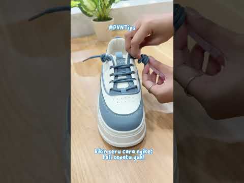 cara nali tali sepatu hacks pake pen? #hacks #sneakers #shoelaces #pvn