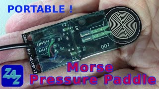 A Morse Pressure Paddle for Portable Operation