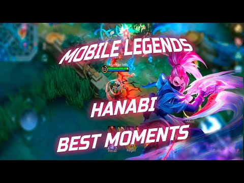 BEST marksman Hanabi mlbb! Mobile Legends Hero Hanabi ( Field OP skin ) mobile moba games
