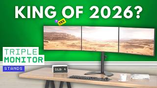 Best Triple Monitor Arms 2026 [watch before you buy]