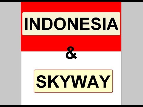 Skyway Indonesia, как это будет