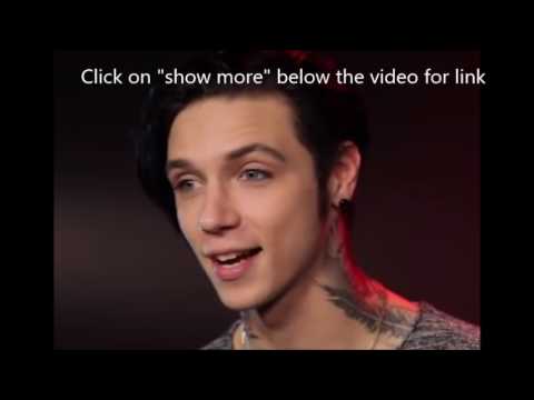 Andy Biersack of Black Veil Brides is unblocking all the trolls and baiters...!!