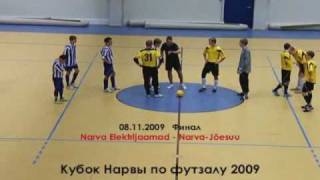 preview picture of video 'Narva Futsal Cup 2009 - Episode 1/4'