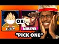 Pick The STRONGER One Piece Character Or LOSE