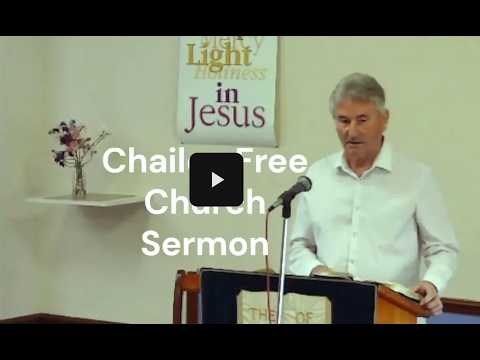 Chailey Free Church Sermon