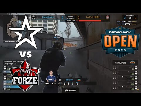 Complexity vs Forze - DreamHack Summer - highlights - CS:GO