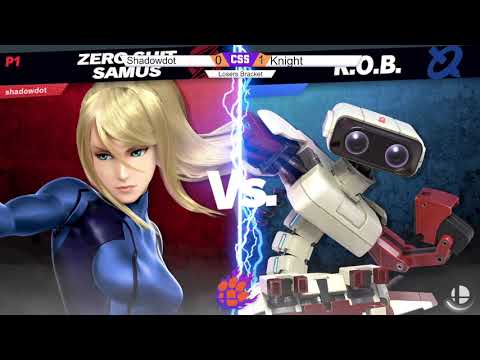 Clocktower Smash 93 - LQ - Shadowdot (Roy, Zero Suit Samus) vs. Knight (R.O.B.) - SSBU