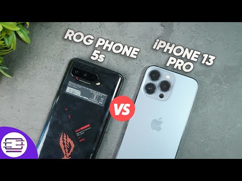 ROG Phone 5s vs iPhone 13 Pro Speedtest 🔥