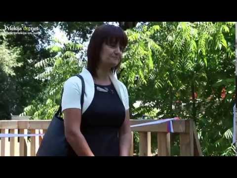 Otvoritev brvi čez reko Ščavnico