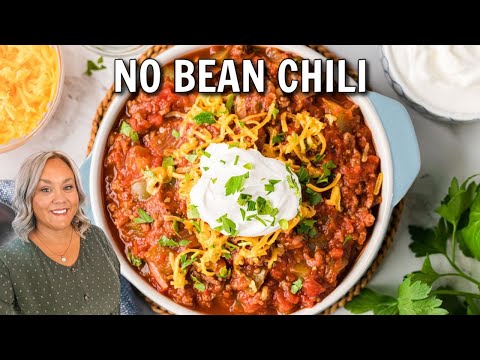 No Bean Chili | Beef Chili