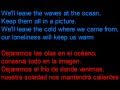 The Young Veins Take A Vacation Letra En Español Y En Inglés En La Pantalla