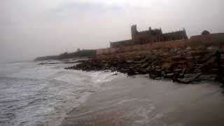 preview picture of video 'Tranquebar / Tharangambadi Fort Beach'