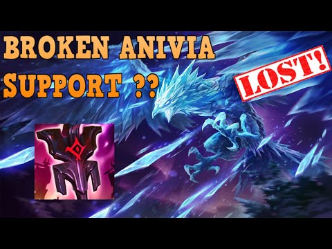 NEXT OP STOLEN MIDLANER - Anivia support guide and full diamond game