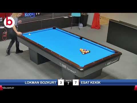 LOKMAN BOZKURT & ESAT KEKİK Bilardo Maçı - 