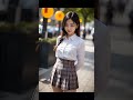 Shirt Miniskirt Lookbook AI Art
