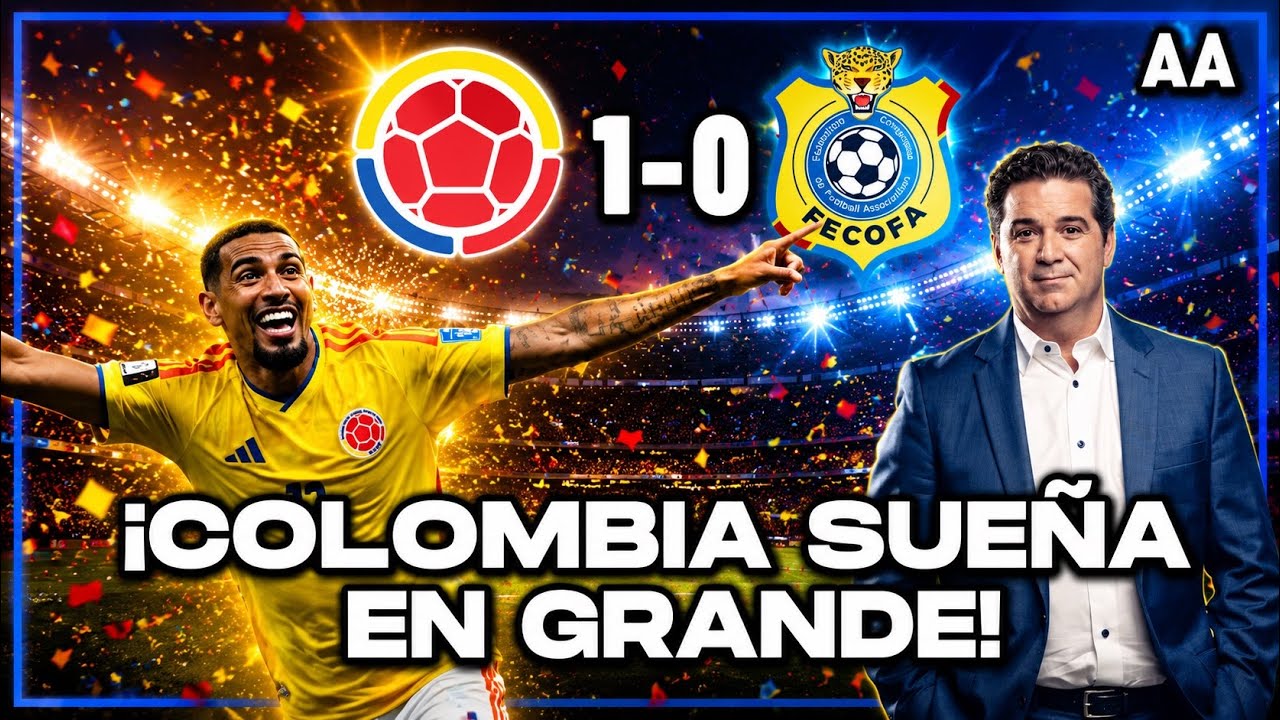 ¡La Tricolor está encendida! Colombia gana y lidera su grupo | Andrés Agulla 