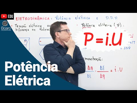 POTÊNCIA ELÉTRICA | ELETRODINÂMICA | AULA 3 - Professor Boaro