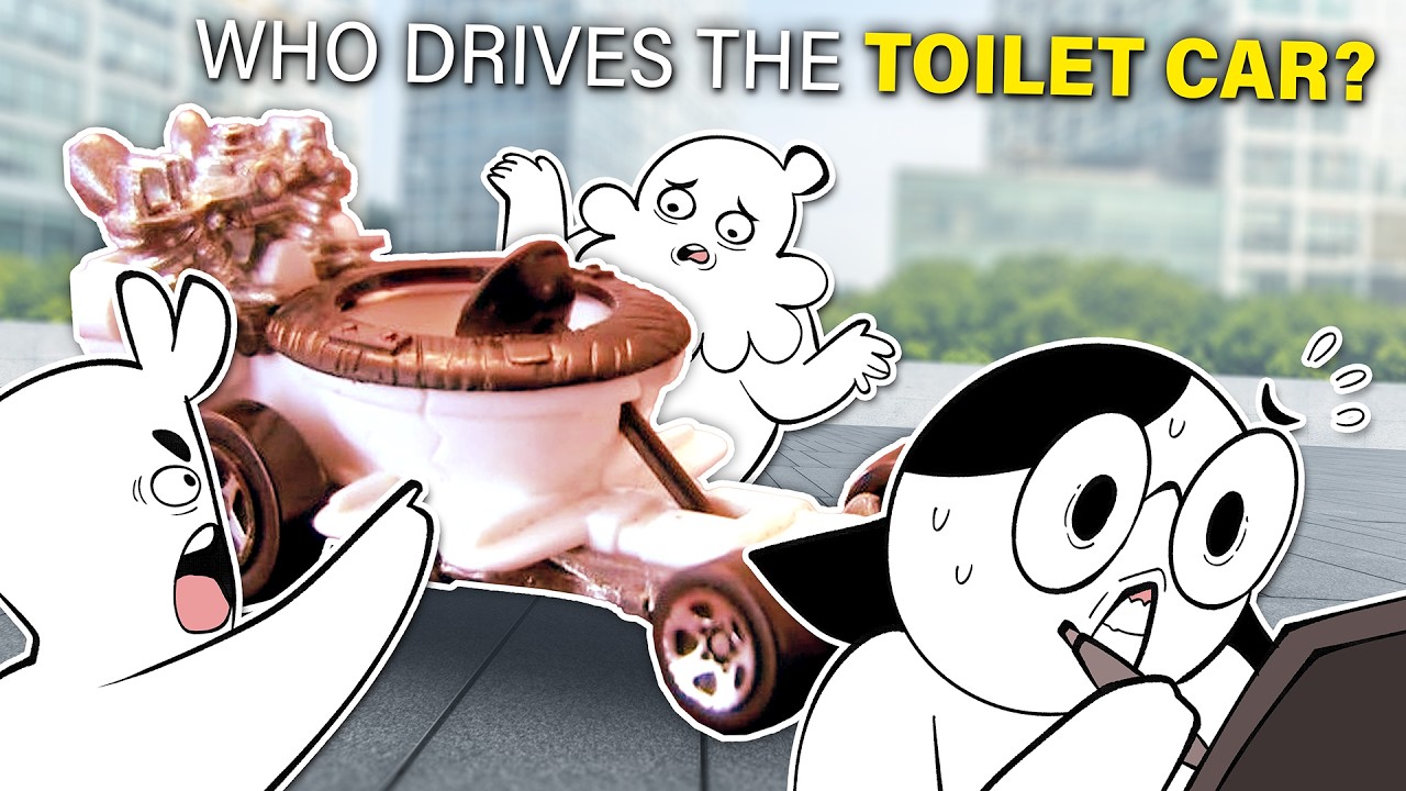Drawing the Drivers of the Weirdest Hot Wheels We Could Find