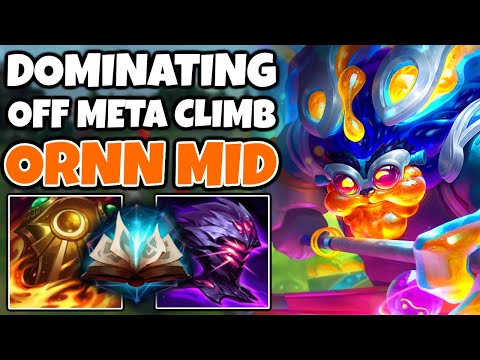 Carrying as a Tank? That's what Ornn Mid does. | Off-Meta Climb | 13.9