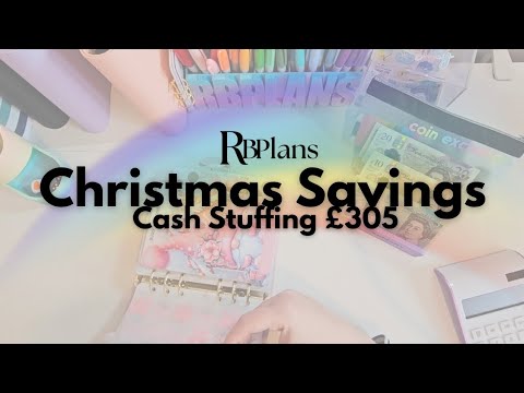 Savings for Christmas 2026 | Cash Stuffing £305 | UK Family of 5 