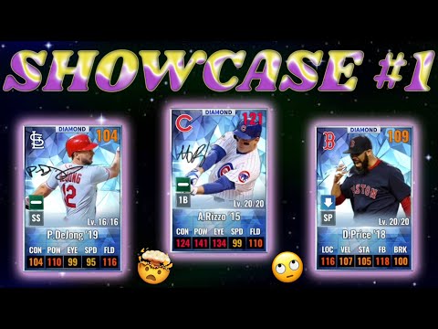 MLB 9 Innings 21 - SHOWCASE #1!!! Nice F2P Teams! Really Nice Trains!
