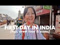 MY FIRST TIME In INDIA Holi Festival Street Food In Paharganj Avoiding Scams