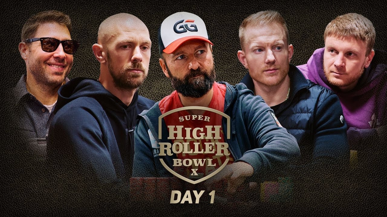 Daniel Negreanu Chases 2nd Super High Roller Bowl Title!