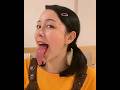 😛girl with long tongue #tongue #longtongue #amazinggirl #shorts #fyp