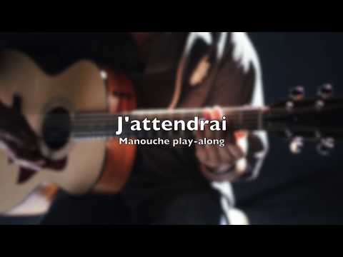 J'Attendrai - Gypsy jazz backing track + music sheet