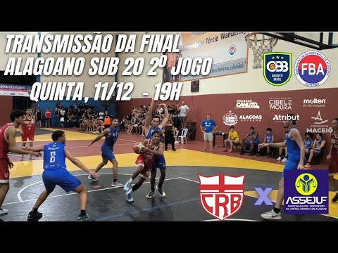 FINAL DO CAMPEONATO ALAGOANO 2025 SUB 20 JOGO 2 ASSEJUF X CRB