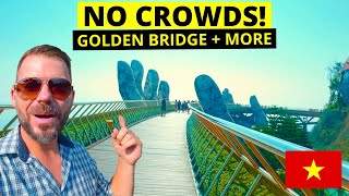 DA NANG, Sun World BA NA HILLS - The GOLDEN BRIDGE, Vietnam 🇻🇳