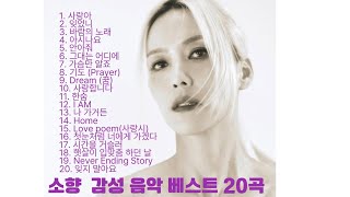 소향 감성 베스트 20곡(가사 있음) #나는가수다 #불후의명곡 #비긴어게인 #복면가왕 #나라는가수 #국가가부른다