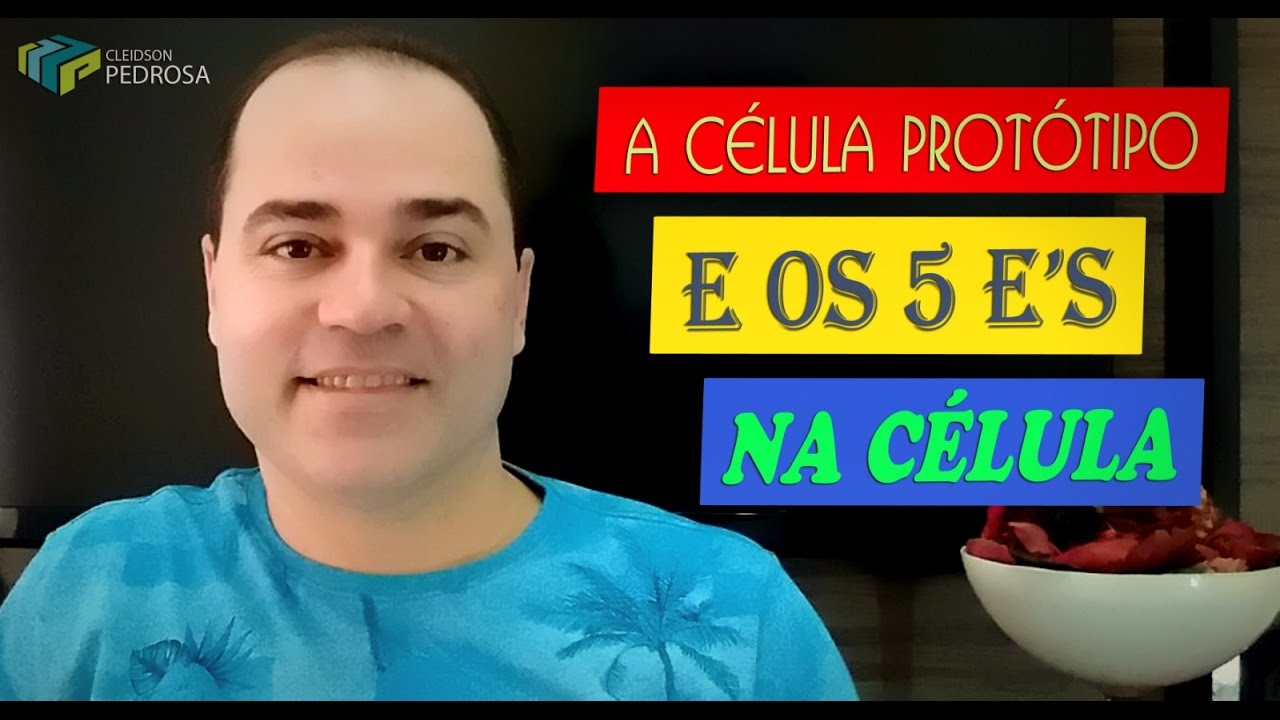 A Célula Protótipo e os 5 E's na Célula